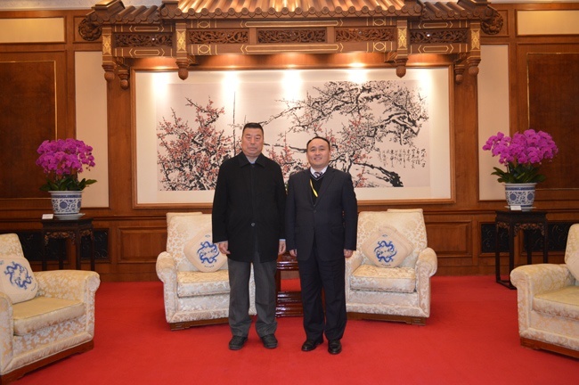 董事长与领导合影