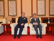 董事长与领导合影